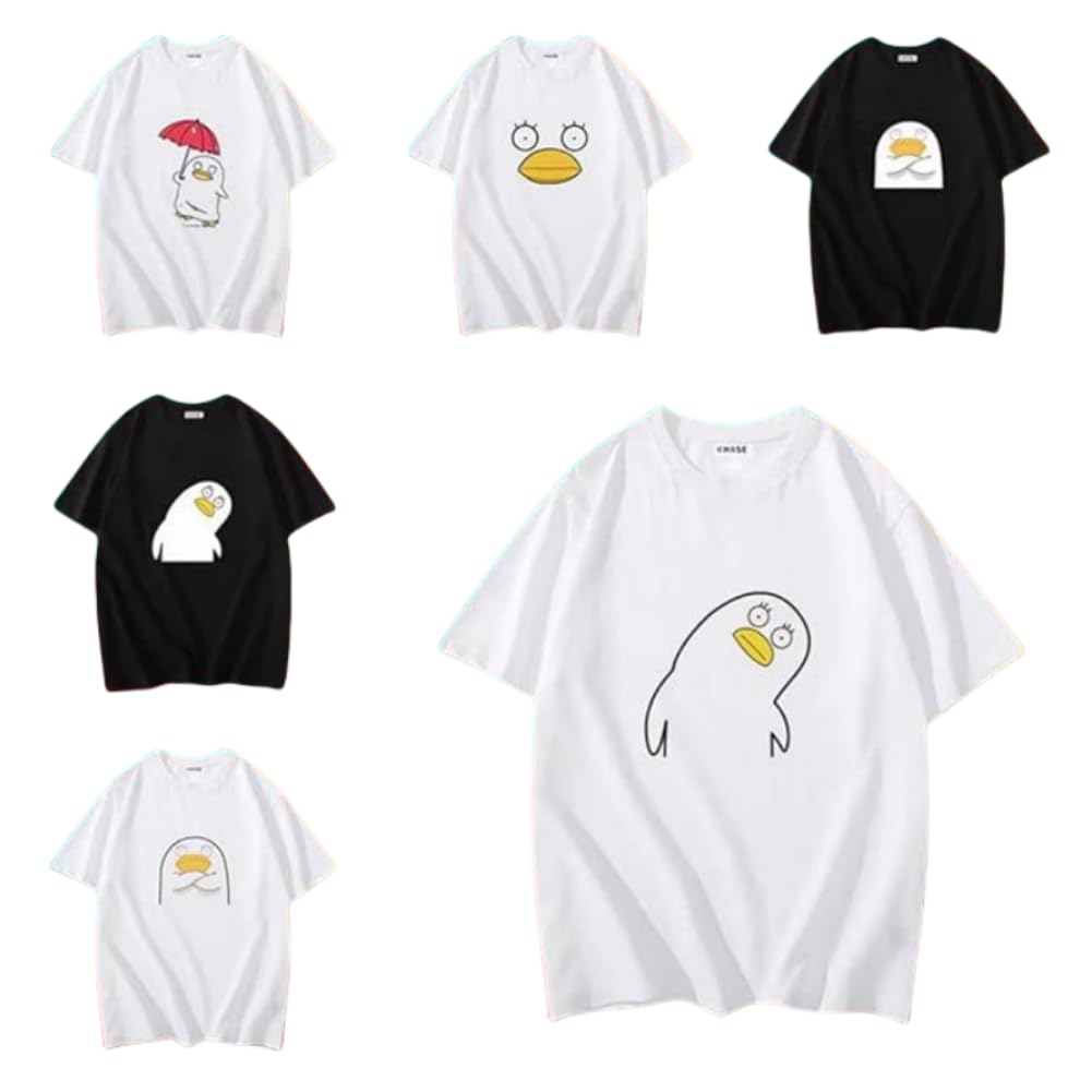 Amazon | 銀魂 エリザベス tシャツ 半袖 夏服 薄い生地 柔らかい 通気